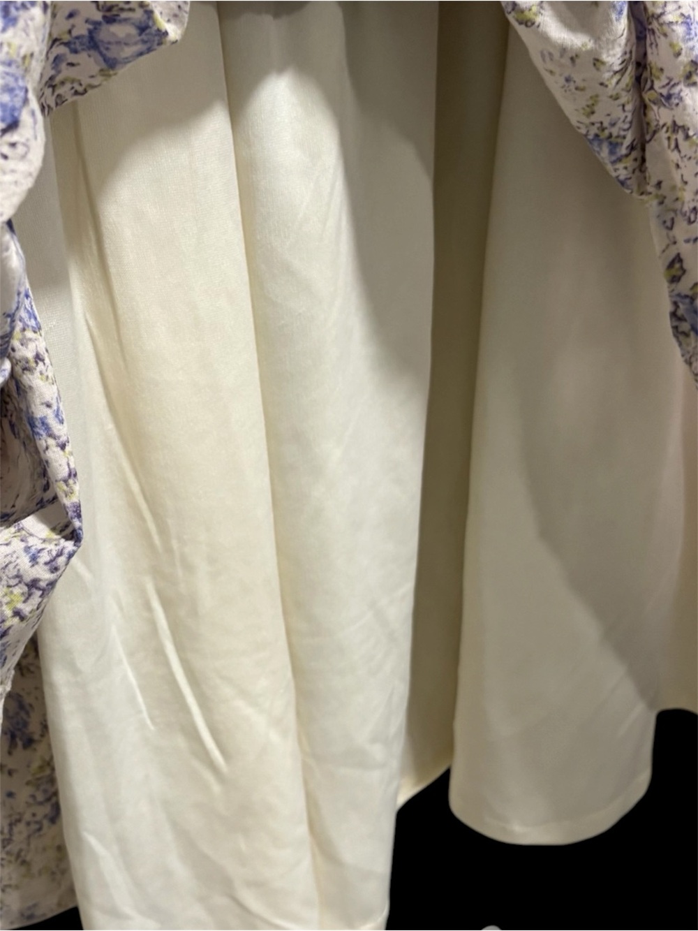 Sim and Sam Boho Smocked Ruffle Swirl Maxi Dress | Medium - Picture 7 of 12
